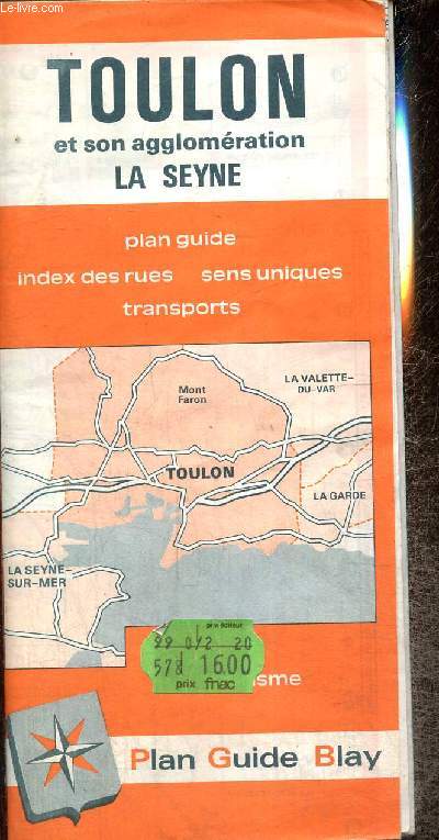 Carte : Toulon et son agglomration