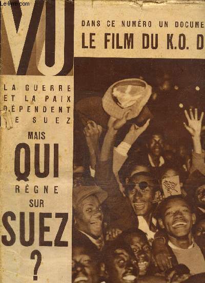 Vu, 8e anne, n394 (2 octobre 1935) : Les plus belles photos sur l'Abyssinie / Qui rgne sur Suez ? / La lutte pour le pouvoir / Nuages sur le Pacifique / Notre problme policier / Fentres de Paris /...