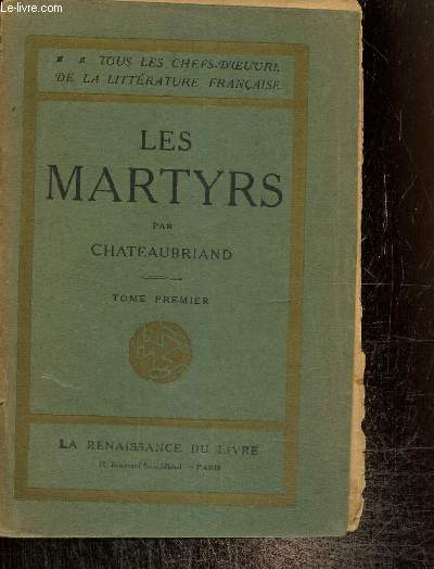 Les Martyrs, tome I