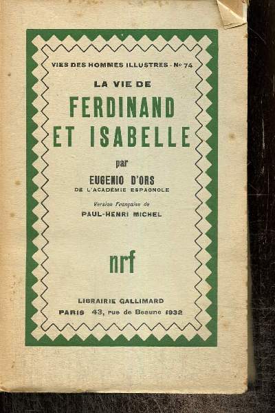 La vie de Ferdinand et Isabelle (Collection 