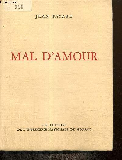 Mal d'amour
