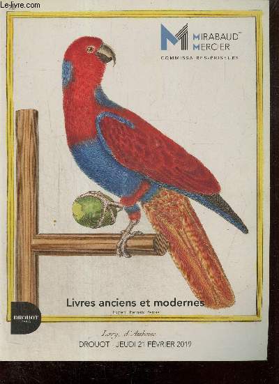 Catalogue : Livres anciens et modernes