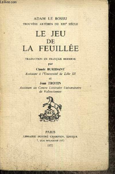 Le jeu de la feuille