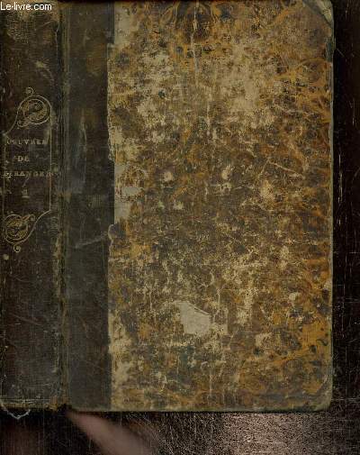 OEuvres de P.J. de Branger, tome I