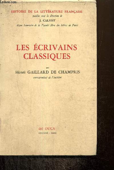 Les crivains classiques (Collection 