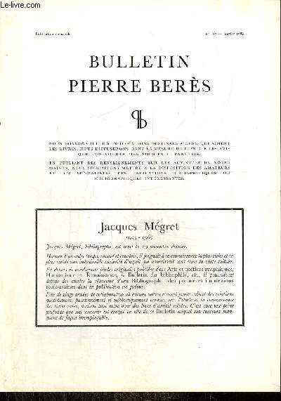 Bulletin Pierre Bers, n113 (janvier 1968)