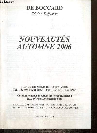 Catalogue : Nouveauts, automne 2006