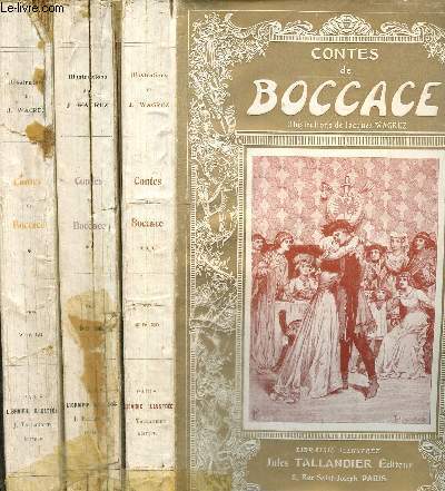 Contes de Boccace, tomes I  III (3 volumes)