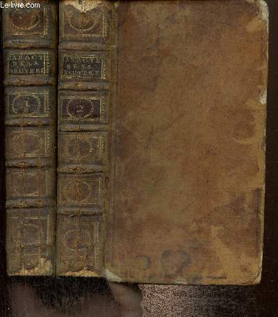Les Caractres de Thophraste et de La Bruyre, tomes I et II (2 volumes)