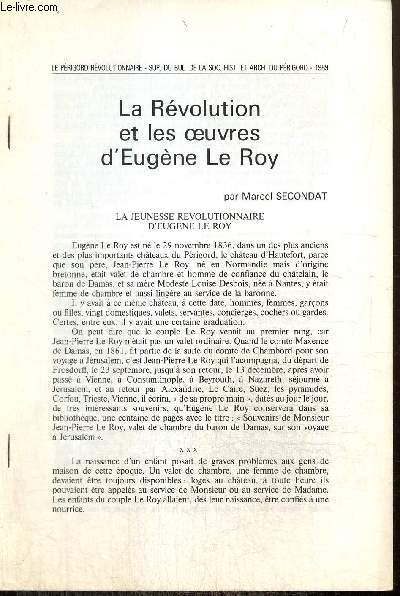 La Rvolution et les oeuvres d'Eugne Le Roy