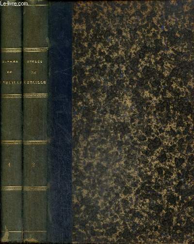 OEuvres de J. Delille, tomes I et II (2 volumes)