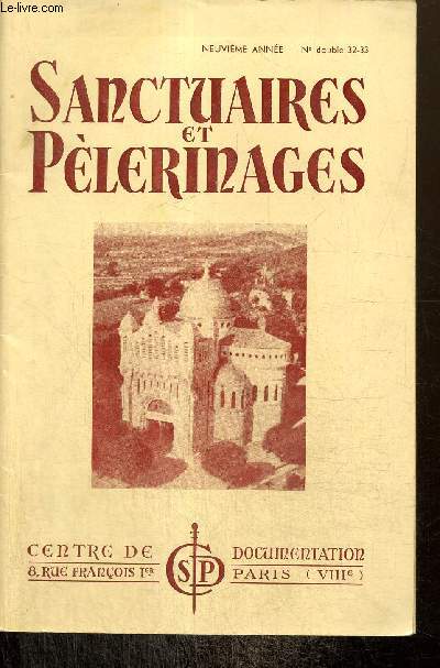 Sanctuaires et Plerinages, 9e anne, n22-23