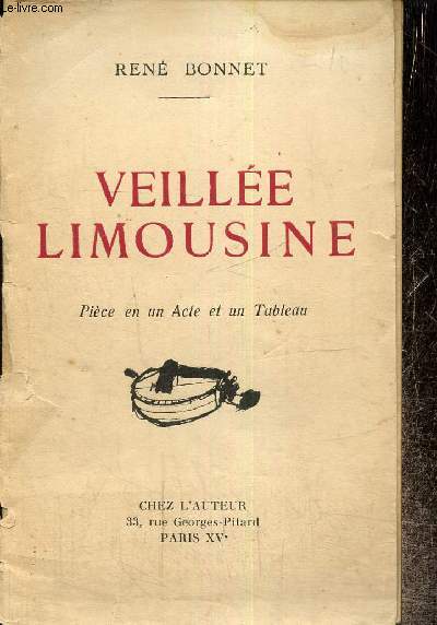 Veille limousine - Pice en un acte et un tableau