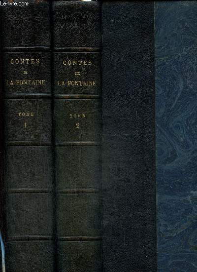 Contes de La Fontaine, rimpression de l'dition de Didot (1795), tomes I et II (2 volumes)