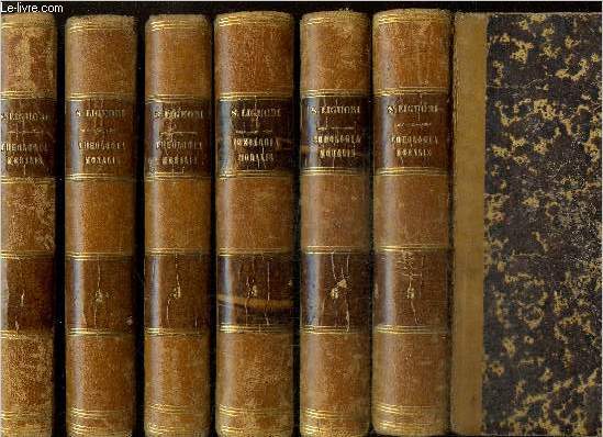 Theologia Moralis S. Alphonsis de Ligorio, tomes I  VI (6 volumes)