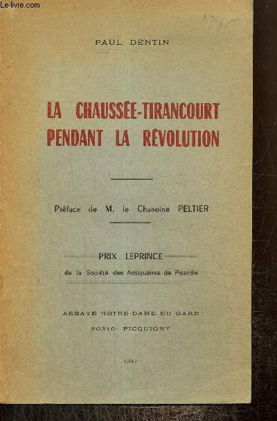 La Chausse-Tirancourt pendant la Rvolution