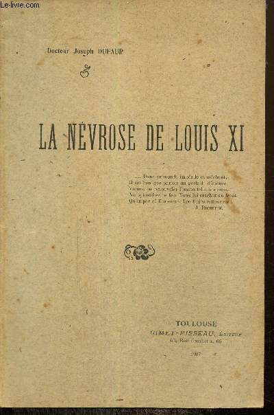 La nvrose de Louis XI