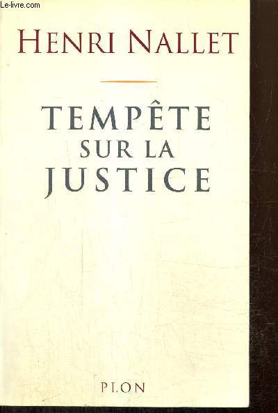 Tempte sur la justice