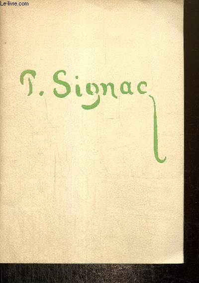 P. Signac, 25 octobre - 2 dcembre 1951