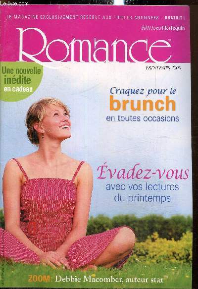 Romance, printemps 2008 : Craquez pour le brunch / Succombez  la magie des nuits d'Orient / Un patron  reconqurir, de Susan Meier / Extrait, Les filles du Capitaine de Benita Brown /...