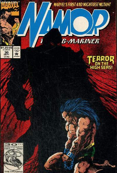 Namor, the submariner, volume 1, n30 (septembre 1992) : Terror on the High Seas !