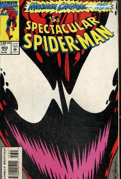 The Spectacular Spiderman - Maximum Carnage, part 13 of 14 - Volume 1, n203 (aot 1993)