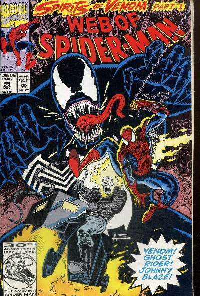 Web of Spider-Man - Spirits of Venom, part 1 - Volume 1, n95 (dcembre 1992)