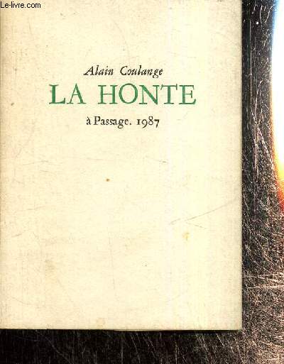 La Honte