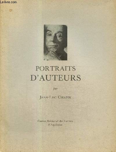 Portraits d'auteurs