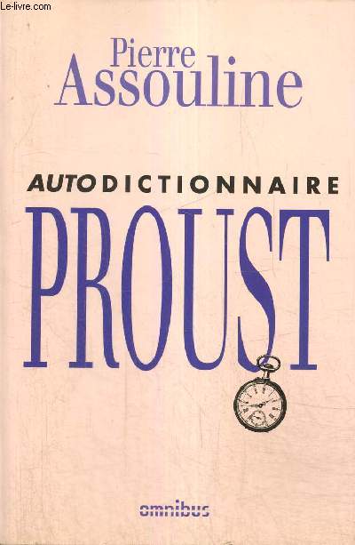 Autodictionnaire Proust