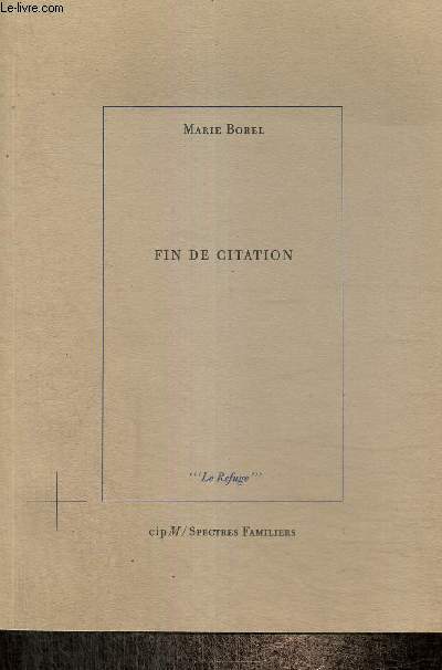 Fin de citation (Collection 