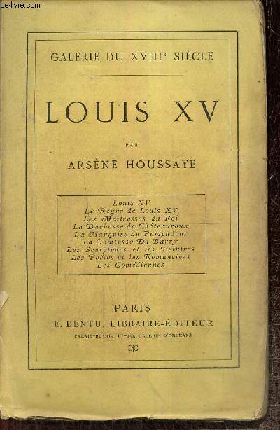 Louis XV (Collection 