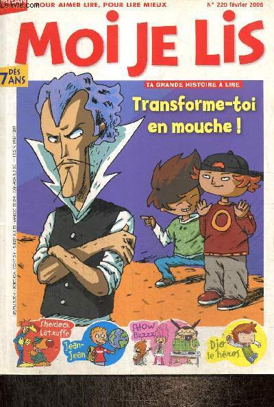 Moi je lis, n220 (fvrier 2006) : Transforme-toi en mouche !