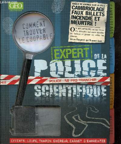 Expert de la police scientifique