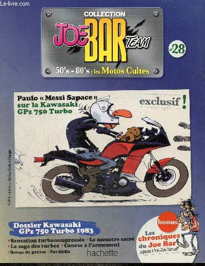 Collection Joe Bar Team, 50's-80's : les Motos Cultes, n28 : La Kawasaki GPZ 750 Turbo de 1983