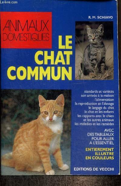 Animaux domestiques : Le chat commun