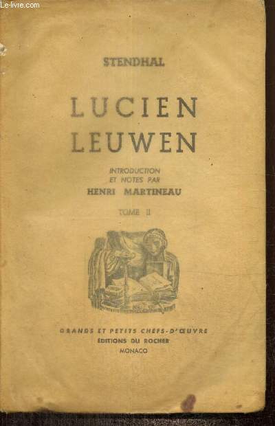 Lucien Leuwen, tome II (Collection 