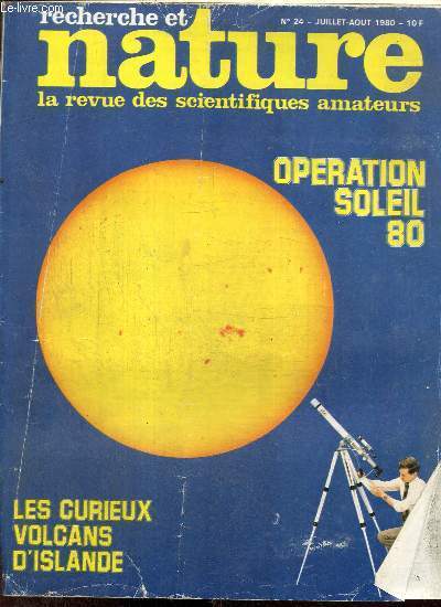 Recherche et nature, n24 (juillet-aot 1980) :