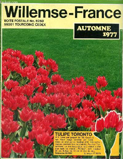 Catalogue : Willemse-France (automne 1977)