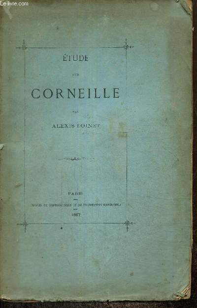 Etude sur Corneille