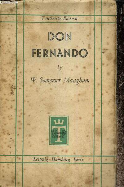 Don Fernando or Variations on some Spanish Themes
