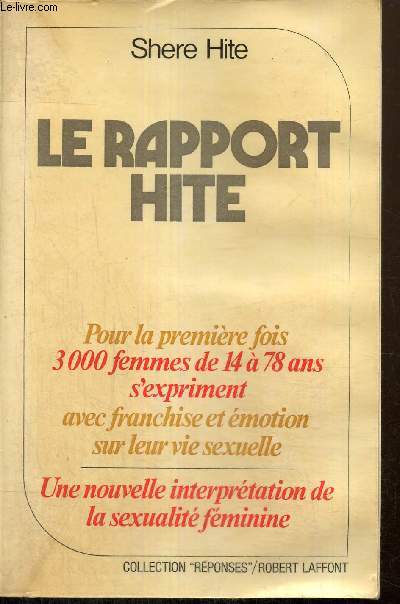 Le rapport Hite (Collection 