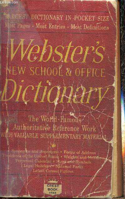 Webster's new school and office Dictionary