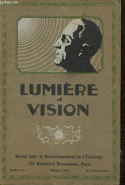 Brochure n1 : Lumire et vision