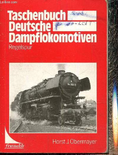 Taschenbuch Deutsche Dampflokomotiven