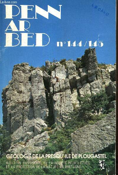Penn Ar Bed, n144/145 (mars/juin 1992) : Gologie de la presqu'le de Plougastel (Yves Plusquellec)