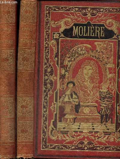 OEuvres compltes de Molire, tomes I et II (2 volumes)