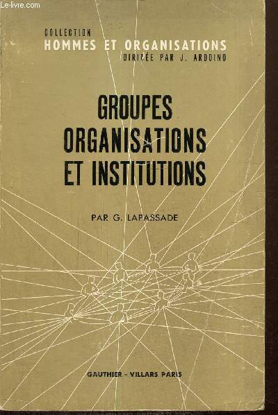 Groupes, organisations et institutions (Collection 
