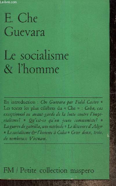 Le socialisme & l'homme (Petite collection Maspero, n°19)