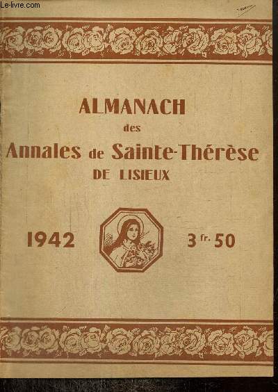 Almanach des annales de Sainte-Thrse de Lisieux - 1942